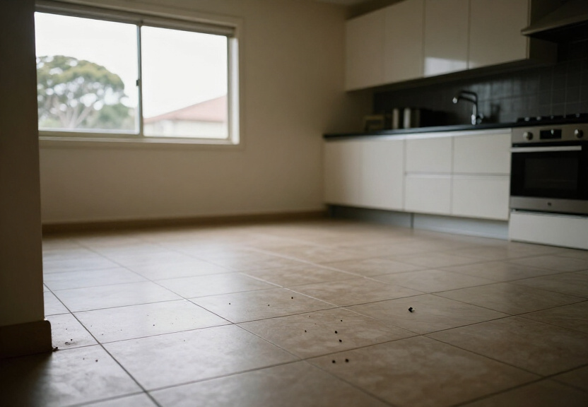 Cockroach-free kitchen in Moorebank after treatment